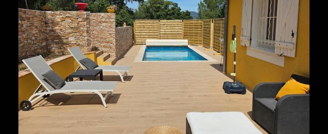 Magnifique Villa Avec Piscine, Sauna Et Hammam La Crau Dış mekan fotoğraf