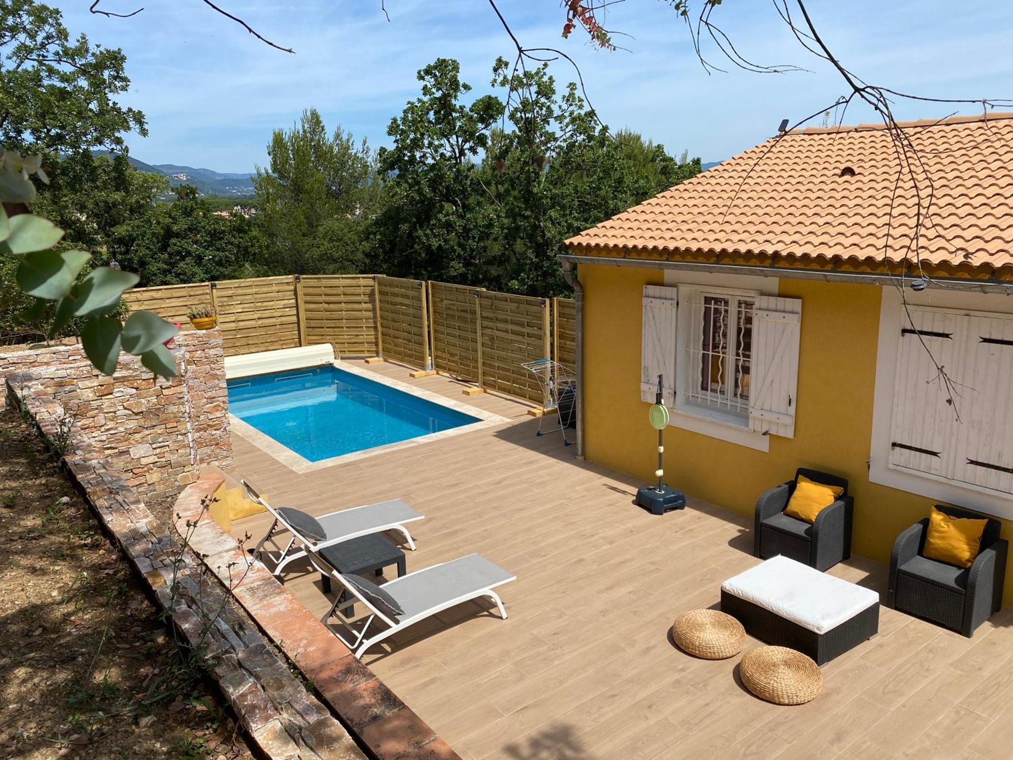 Magnifique Villa Avec Piscine, Sauna Et Hammam La Crau Dış mekan fotoğraf